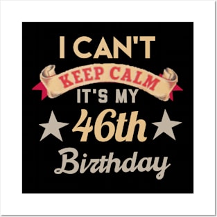 46th birthday gift Posters and Art